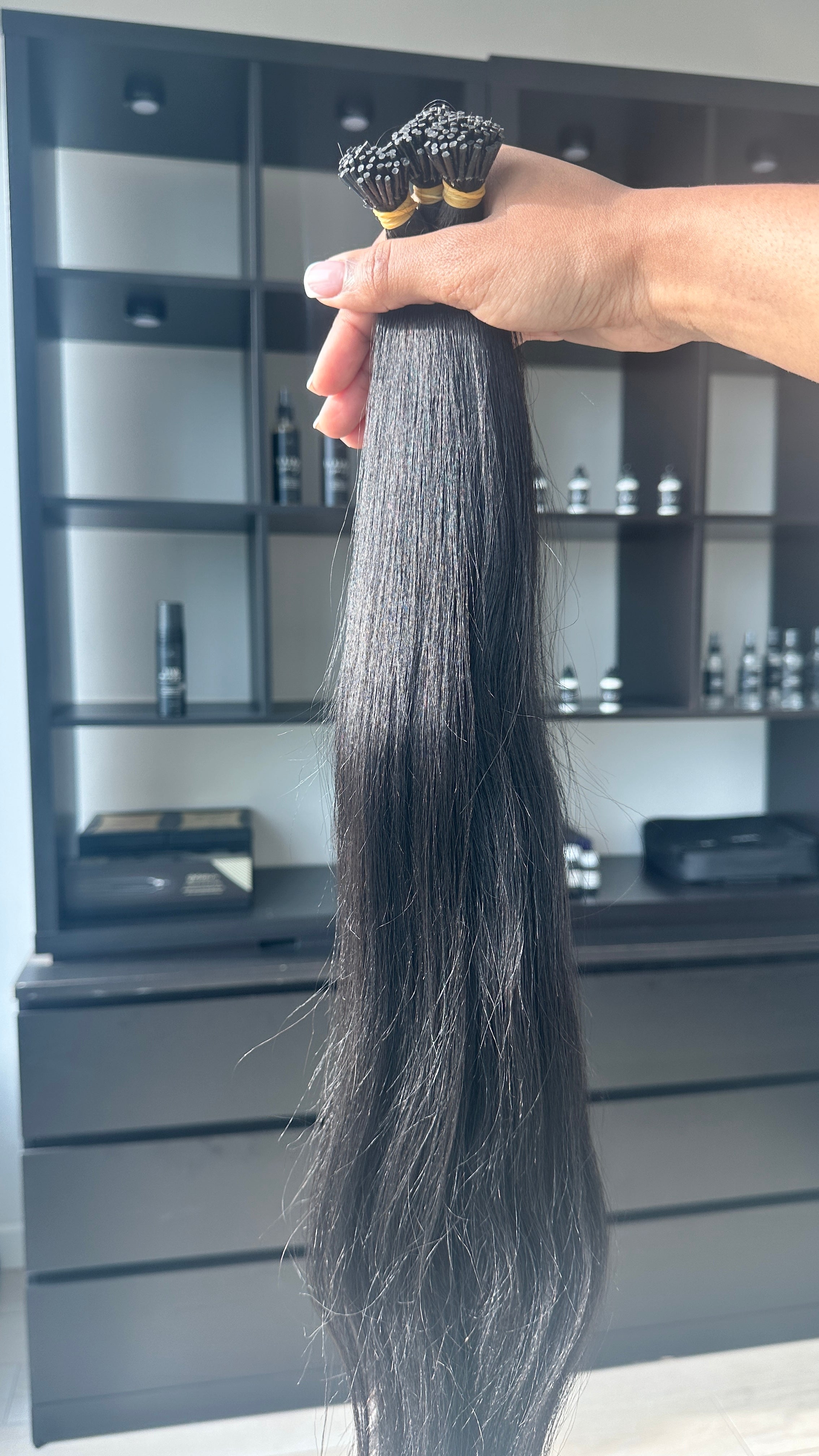 Luxe I-Tip Extensions - Light Yaki straight