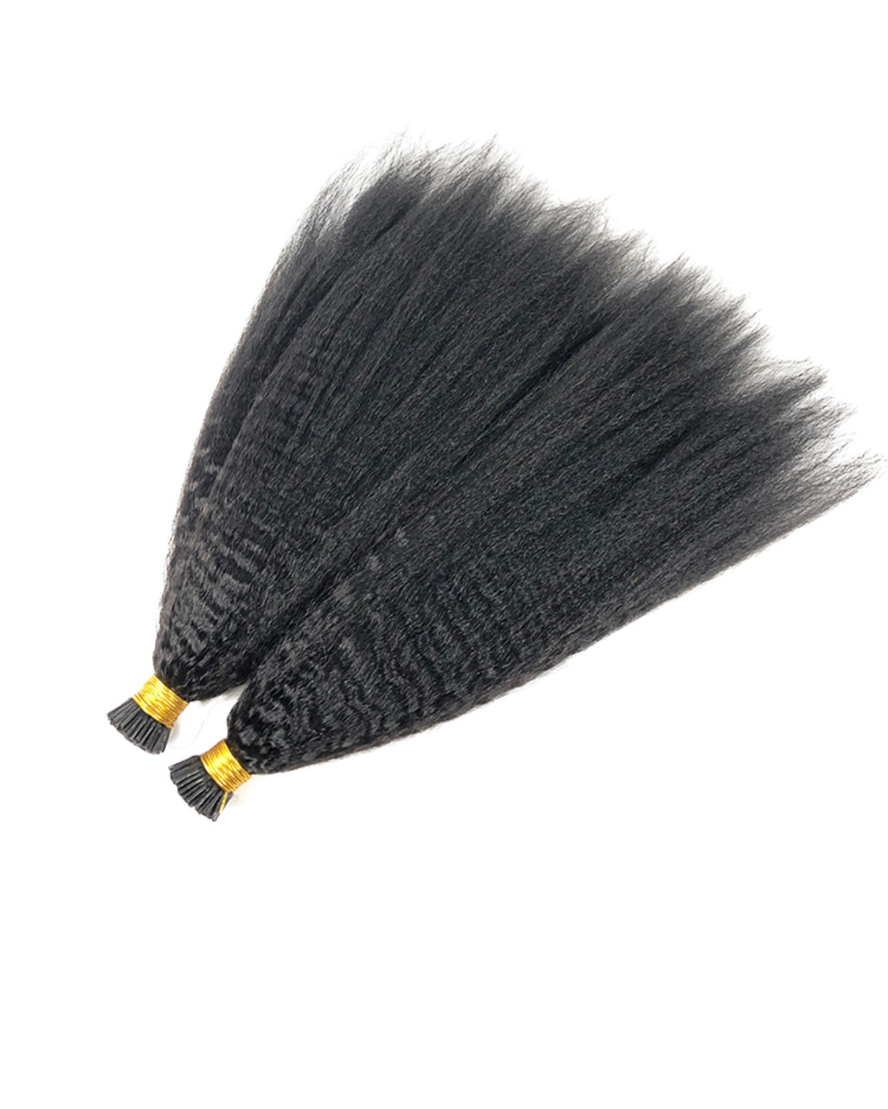 Luxe I-Tip extensions - Kinky straight