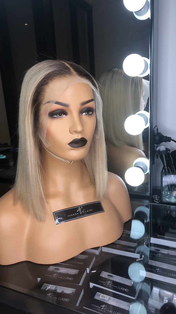 Marilyn Bob Lace Frontal Wig Unit