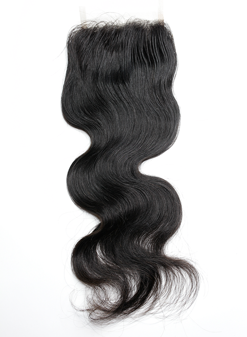 Virgin Peruvian Bodywave Closure