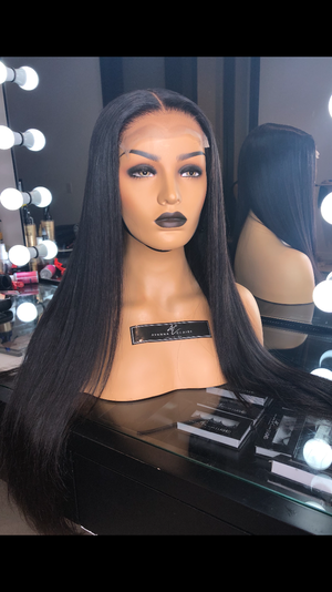 Noir Closure Wig 5x5 | Straight